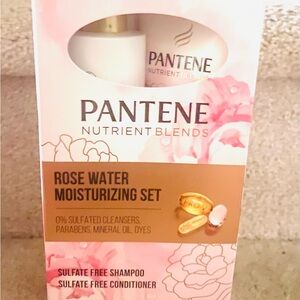 Pantene Rose Water Moisturizing Set